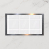 クリーニングサービスメイドアイコン |真空 |スプレーボトル 名刺 (裏面)