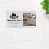 クリーニングサービスロゴ |リビングルーム (デスク)