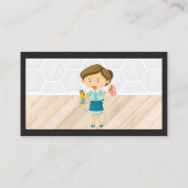 クリーニングサービスワーカー | 木床事業 名刺 (裏面)