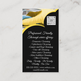 クリーニングサービス保ハウスのQRCode PhotoCustom 名刺