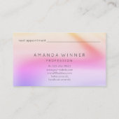 クリーニングサービス削除ストレージのハウスキーピング 予約カード (裏面)