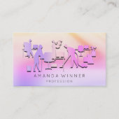 クリーニングサービス削除ストレージのハウスキーピング 予約カード (正面)