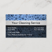 クリーニングサービス名刺 名刺 (正面)