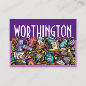 クリーニングサービス名刺 名刺 (正面)