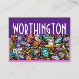 クリーニングサービス名刺 名刺