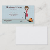 クリーニングサービス名刺 名刺 (正面/裏面)