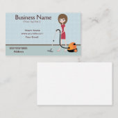 クリーニングサービス名刺 名刺 (正面/裏面)