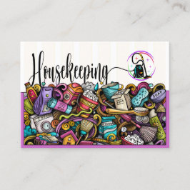 クリーニングサービス名刺 名刺