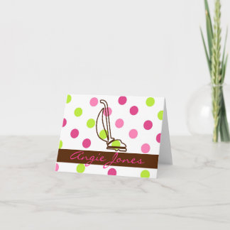 クリーニングサービス用ノートカード カード