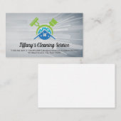 クリーニングサービス装置 | タイリング 名刺 (正面/裏面)
