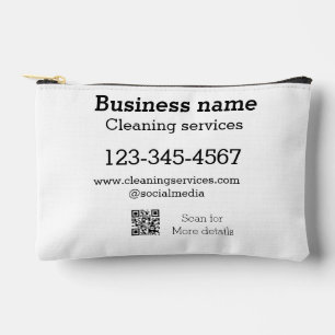 クリーニングサービス追加の番号のWebサイトの電子メールアドレス アクセサリーポーチ