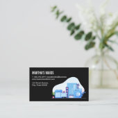 クリーニングサービス | アプライアンス 名刺 (スタンド正面)