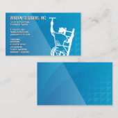 クリーニングサービス | ウィンドウクリーナー 名刺 (正面/裏面)