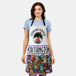 クリーニングサービス エプロン