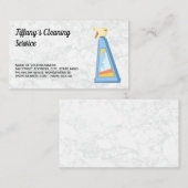 クリーニングサービス | クリーニングスプレー 名刺 (正面/裏面)