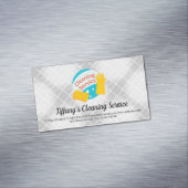 クリーニングサービス | タイリング マグネット名刺 (インサイチュ)