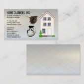 クリーニングサービス | ダスタースプレーボトル | 居住者 名刺 (正面/裏面)