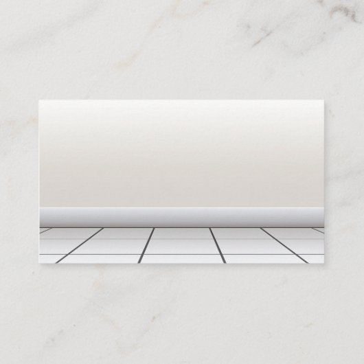 クリーニングサービス | ダスティング | ごみ | 洗濯物 名刺 (裏面)