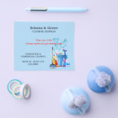 クリーニングサービス チラシ (シングル)