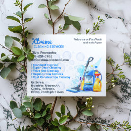 クリーニングサービス チラシ