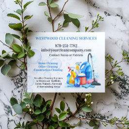 クリーニングサービス チラシ