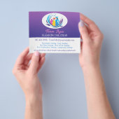 クリーニングサービス チラシ (手)