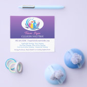 クリーニングサービス チラシ (シングル)