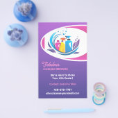 クリーニングサービス チラシ (シングル)