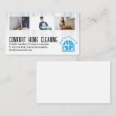 クリーニングサービス | ホテルワーカーズ | メイド 名刺 (正面/裏面)