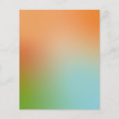 クリーニングサービス ホログラフィック グラデーション 価格表 チラシ (裏面)