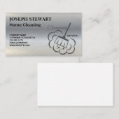クリーニングサービス | ホームクリーナー 名刺 (正面/裏面)