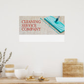 クリーニングサービス ポスター (キッチン)