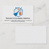 クリーニングサービス |メイドクリーナー用品 |タイル 名刺 (正面/裏面)