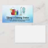 クリーニングサービス | メイドクリーナー装置 名刺 (正面/裏面)