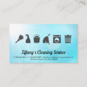 クリーニングサービス | メイドクリーニングツール 名刺 (正面)