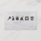 クリーニングサービス | メイドクリーニング用品 名刺 (裏面)