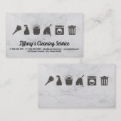 クリーニングサービス | メイドクリーニング用品 名刺 (正面/裏面)