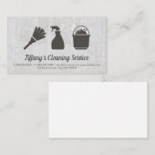 クリーニングサービス | メイドクリーニング用品 | 大理石 名刺 (正面/裏面)