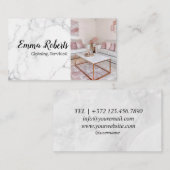 クリーニングサービス |メイドサービス名刺 名刺 (正面/裏面)