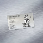 クリーニングサービス | メイドサービス | ジャニター マグネット名刺 (インサイチュ)