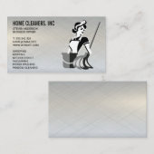クリーニングサービス | メイドサービス | ジャニター 名刺 (正面/裏面)