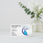 クリーニングサービス | メイドサービス | スプレーボトル 名刺 (スタンド正面)