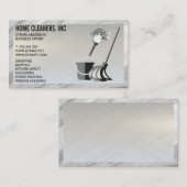 クリーニングサービス | メイドサービス | マーブル縁ど 名刺 (正面/裏面)