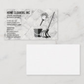 クリーニングサービス |メイドサービス |大理石タイル 名刺 (正面/裏面)