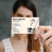 クリーニングサービス |メイドサービス |泡を消去 名刺