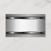 クリーニングサービス |メイド用品 |金属 名刺 (裏面)