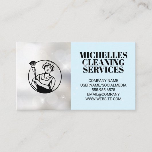 クリーニングサービス | 住宅清掃設備釜山 名刺 (正面)