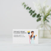 クリーニングサービス | 供給の衛生化 | タイルバス 名刺 (スタンド正面)