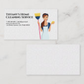 クリーニングサービス | 供給の衛生化 | タイルバス 名刺 (正面/裏面)