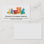 クリーニングサービス | 供給の衛生化 | タイル 名刺 (正面/裏面)